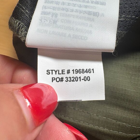 Prana Double Peak E-Waist Standard Fit Short Men's Size XXL Cargo Green NWT! - Picture 7 of 9